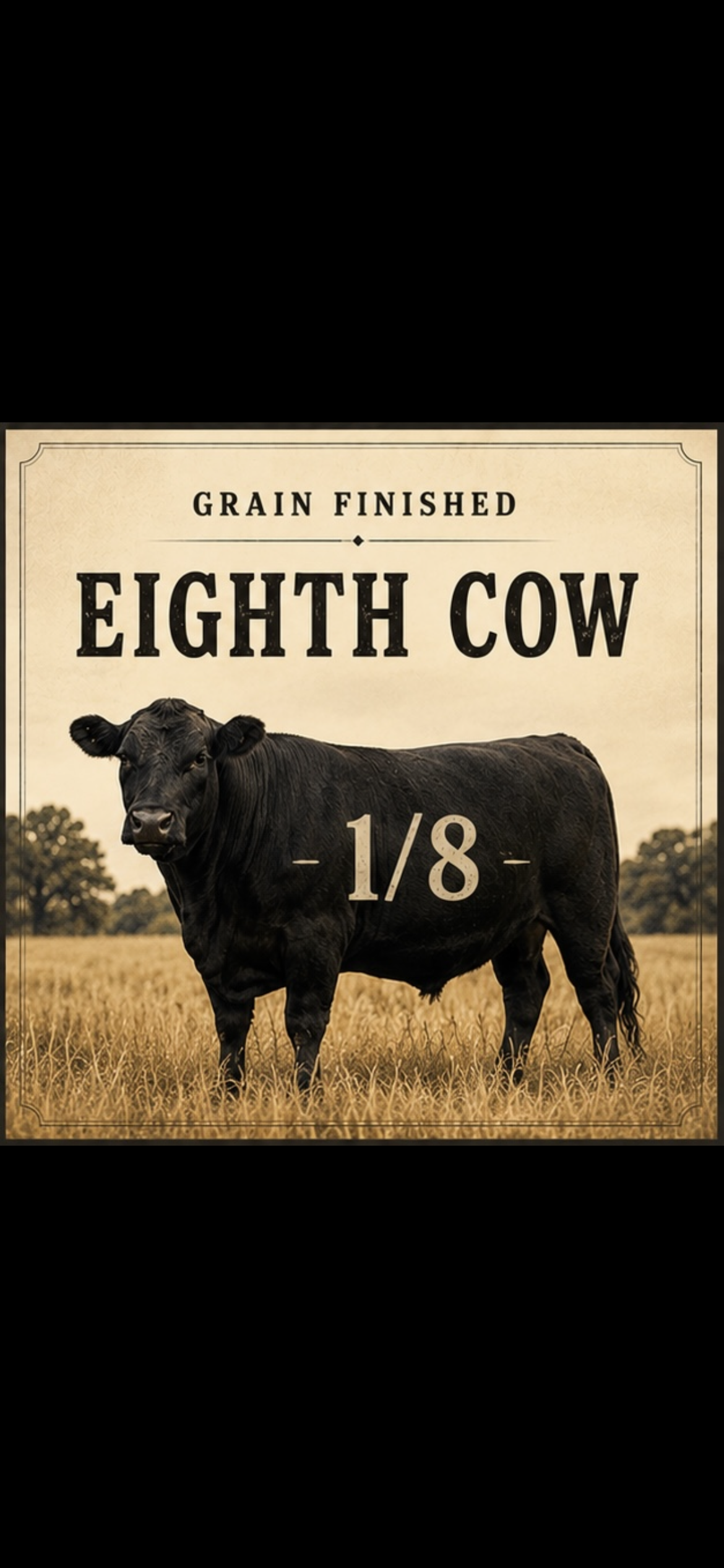 Grain-Finished Eighth Cow – DEPOSIT