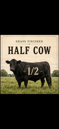 Grass-Finished Half Cow – DEPOSIT