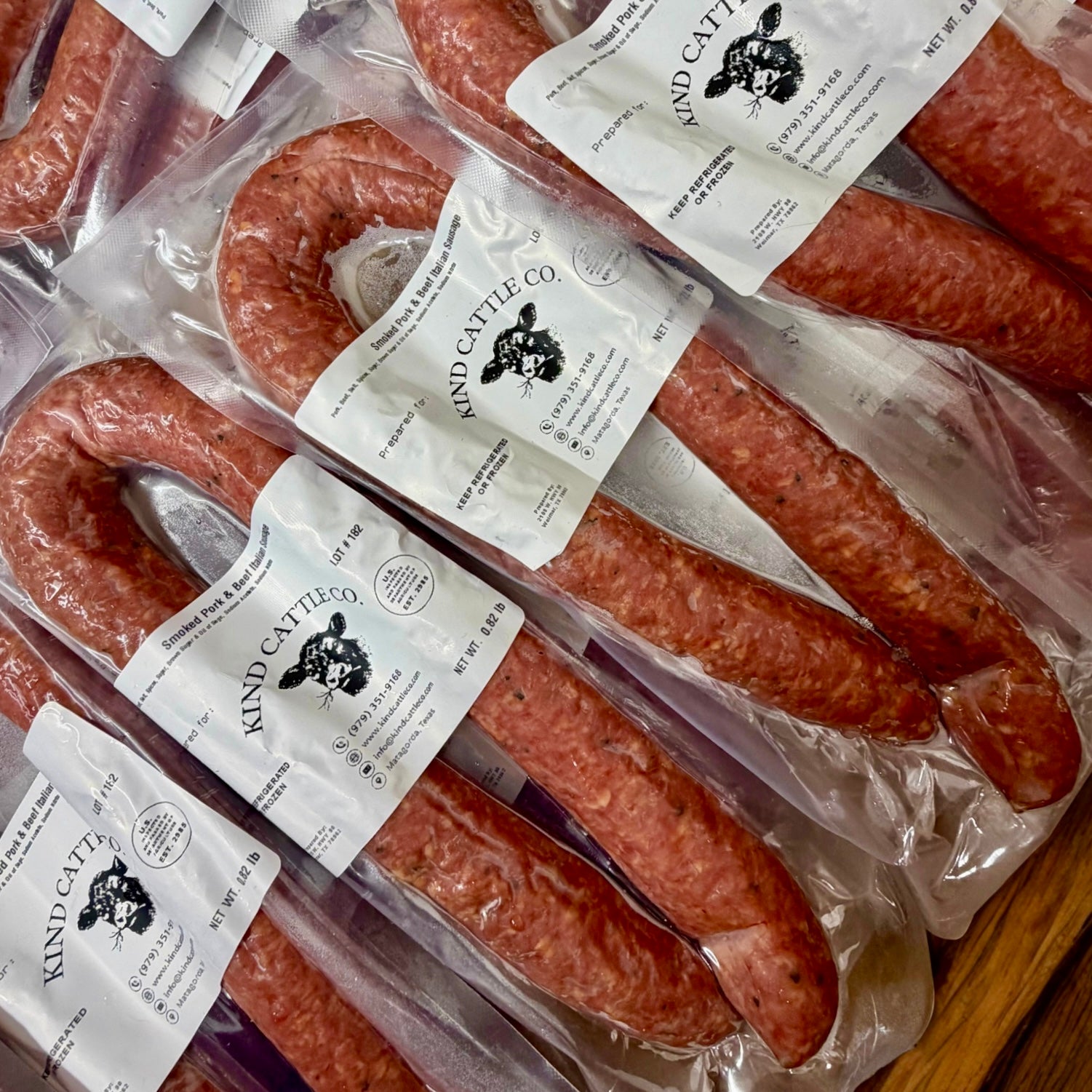 Italian Seasoned Beef & Pork Link Sausage